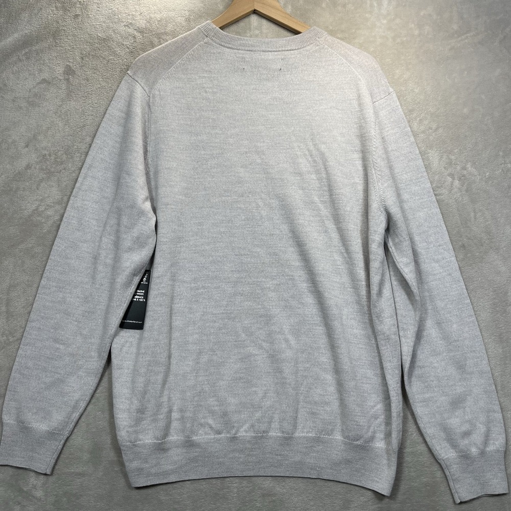 Christian Lacroix Sweater XL Mens 100% Merino Wool Quiet Luxury Minimalist NEW - Picture 5 of 6